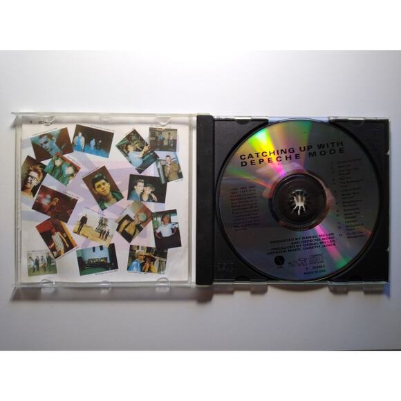 Catching Up With Depeche Mode CD 1985 Sire 1st press New Wave Synth-Pop Electro - Picture 2 of 3